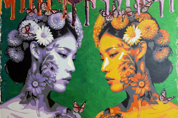 60" x 48" - Oil and acrylic on canvas