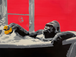 40" x 30" - Acrylic on canvas. Available DIRECTLY FROM THE ARTIST